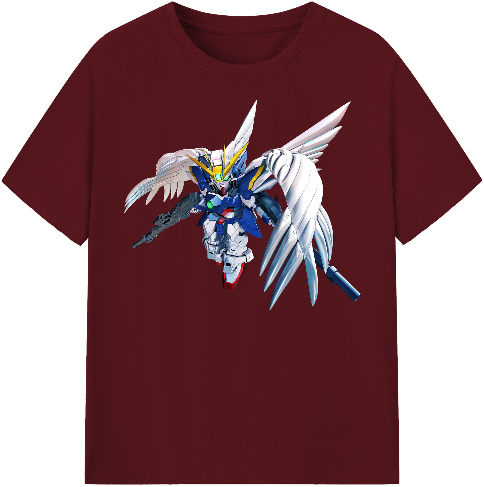 （画像用） 機動戦士ガンダム Mobile Suit Gundam 綿100％半袖Tシャツ（フロントプリント）